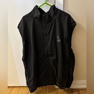 Ovo Black Nylon Vest